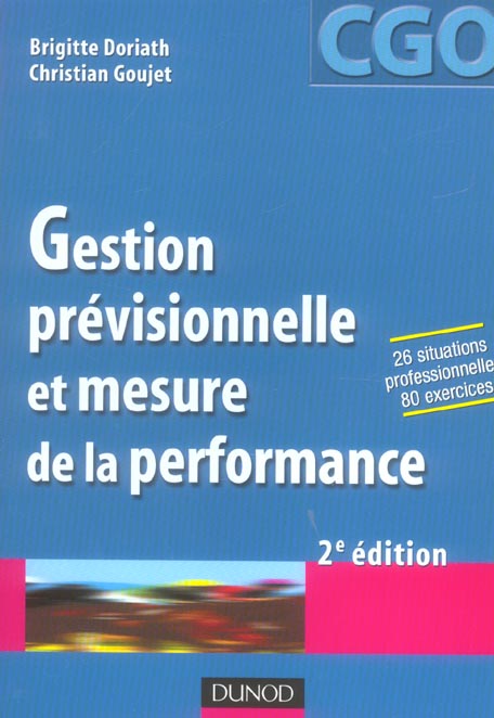 Gestion previsionnelle et mesure de la performance (2e édition)