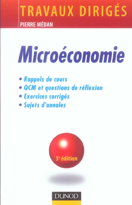 TD microéconomie (3e édition)