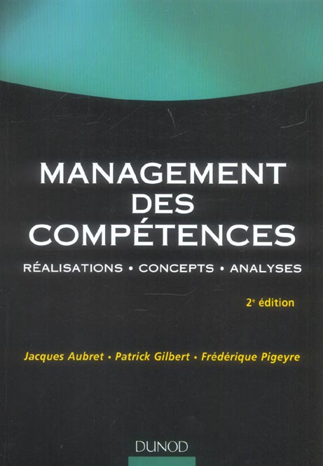 Management des competences ; realisations, concepts, analyses (2e édition)