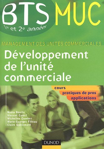 DEVELOPPEMENT DE L'UNITE COMMERCIALE ; management des unites commerciales