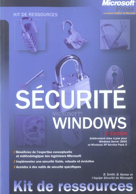 Securite windows - 2eme edition - kit de ressources techniques - livre+complements en ligne (2e édition)