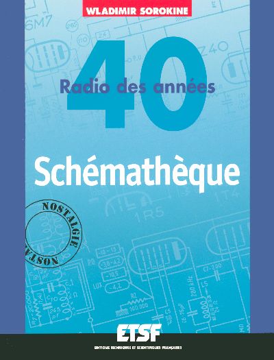 Schematheque - radio des annees 40