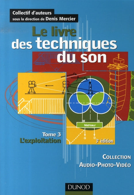 Le livre des techniques du son Tome 3 ; l'exploitation (3è édition)