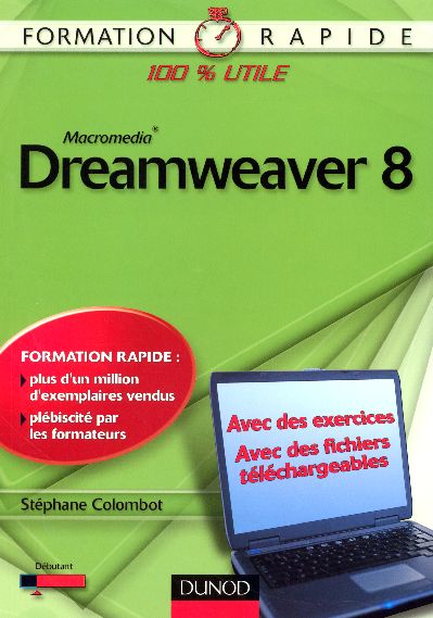 Dreamweaver 8 - notions de base - livre+complements en ligne