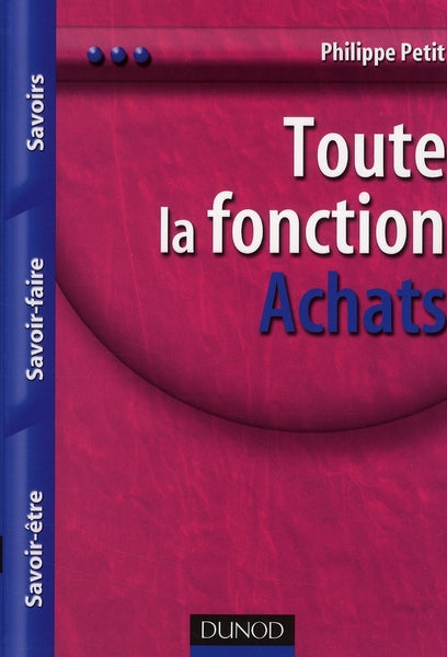 Toute la fonction achats
