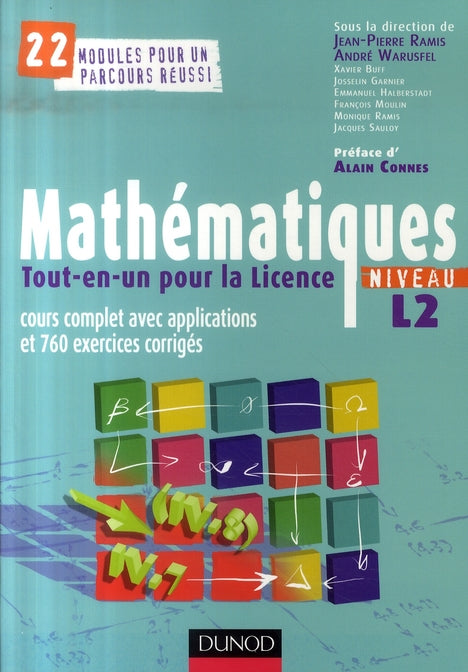 Mathématiques ; tout-en-un pour la licence ; niveau L2