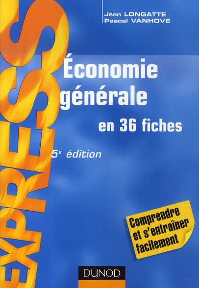 économie générale en 36 fiches (5e édition)