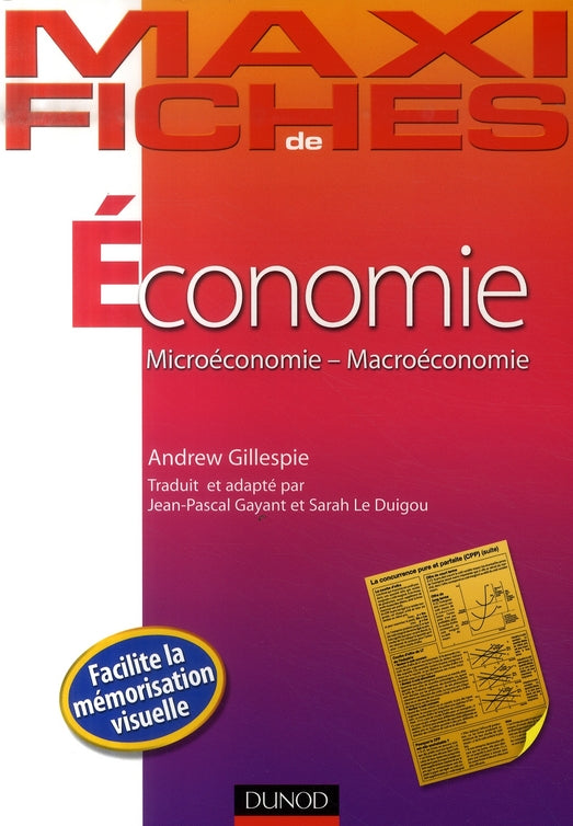 Maxi fiches : économie
