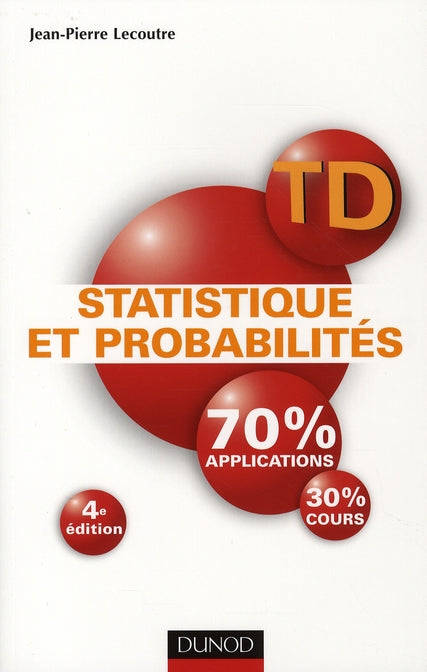 TD ; statistique et probabilités (4e édition)