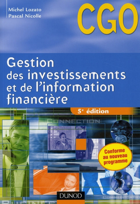 CGO ; gestion des investissements et de l'information financière (5e édition)