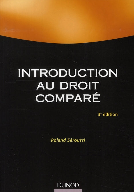 Introduction au droit comparé (3e édition)