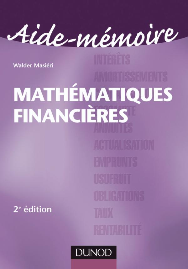 Mathématiques financières (2e édition)