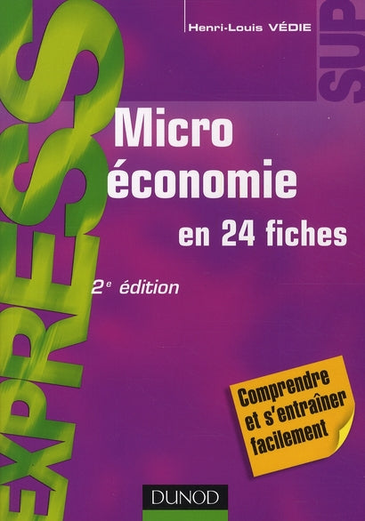 Microéconomie en 24 fiches (2e édition)