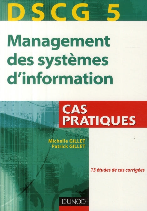 DSCG 5 ; management des systèmes d'information ; cas pratiques