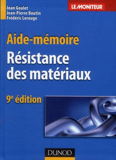 Aide-mémoire de résistance des matériaux (9e édition)