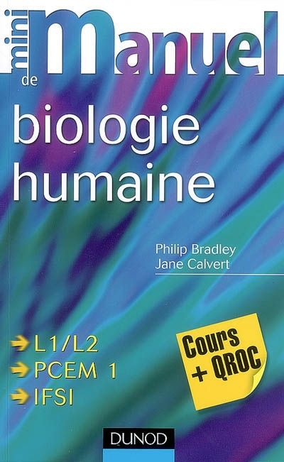 Mini manuel de biologie humaine : L1, L2, PCEM1, IFSI