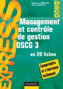 DSCG 3 ; management et contrôle de gestion en 20 fiches
