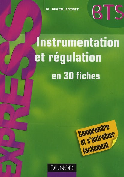 Instrumentation et régulation ; en 30 fiches