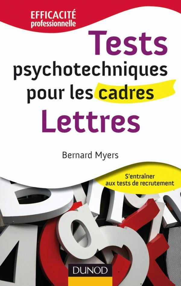 Tests psychotechniques pour les cadres - Lettres : Lettres