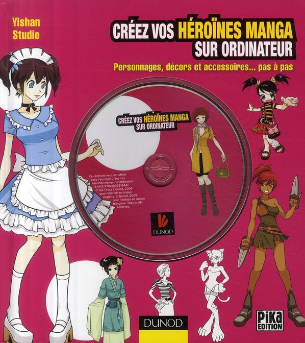 Creez vos héroïnes manga sur ordinateur