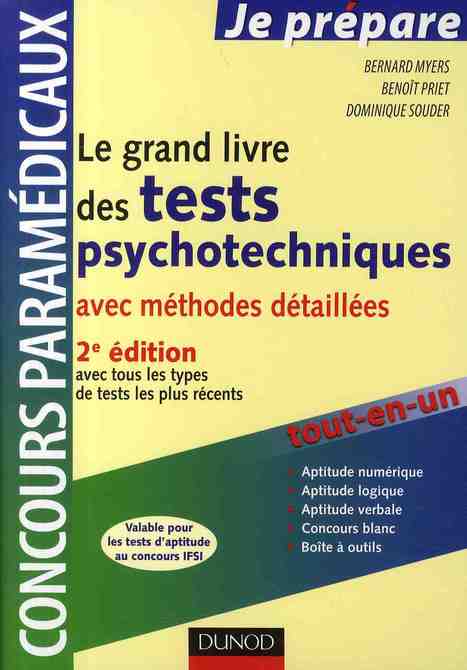 Le grand livre des tests psychotechniques ; avec méthodes détaillées (2e édition)