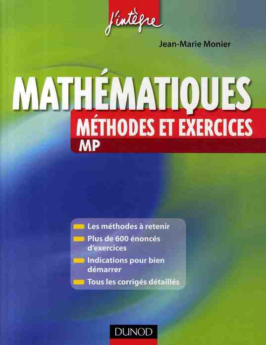 Mathématiques ; méthodes et exercices