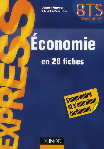 économie en 26 fiches ; BTS tertiaires