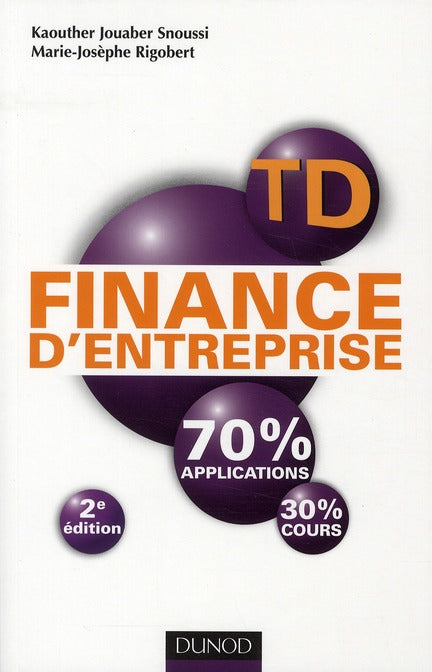 TD de finance d'entreprise (2e édition)