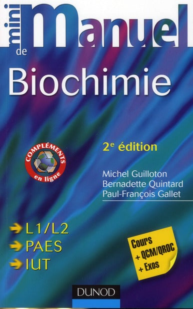 Mini manuel : biochimie (2e édition)