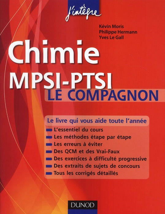 Chimie ; le compagnon MPSI-PTSI (2e édition)
