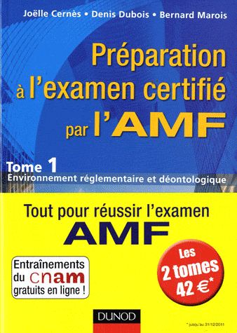 Préparation à l'examen certifié par l'AMF