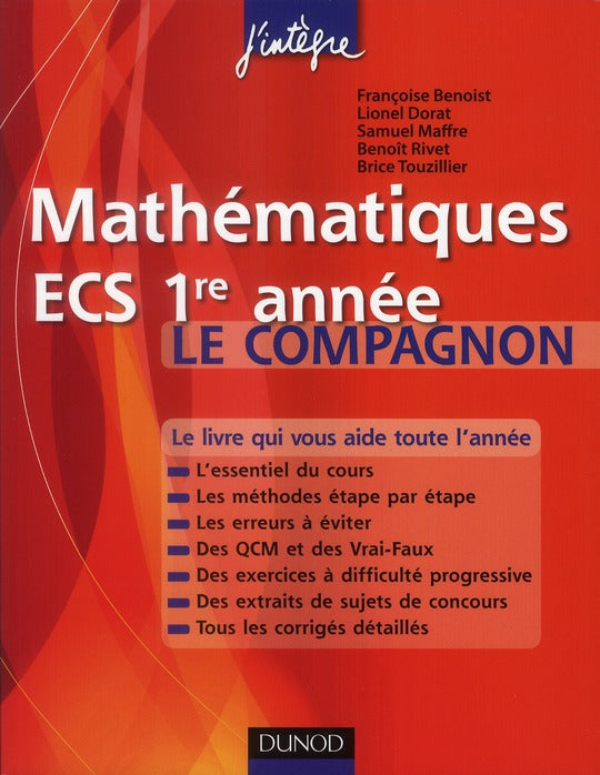 Mathématiques ; ECS 1ère année ; le compagnon