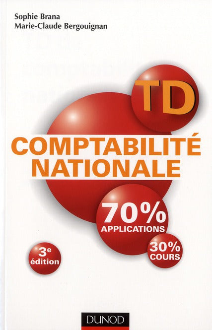 TD ; comptabilité nationale (3e édition)