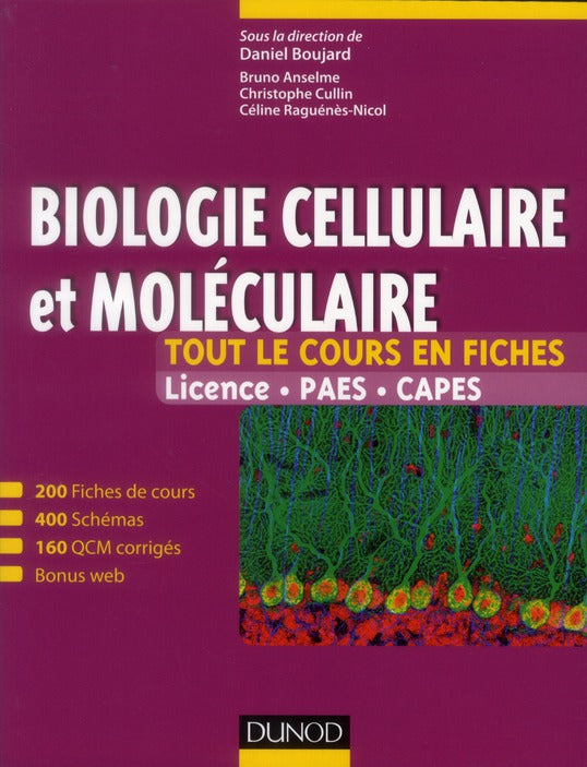 Biologie cellulaire et moléculaire