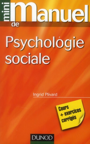 Mini manuel : de psychologie sociale