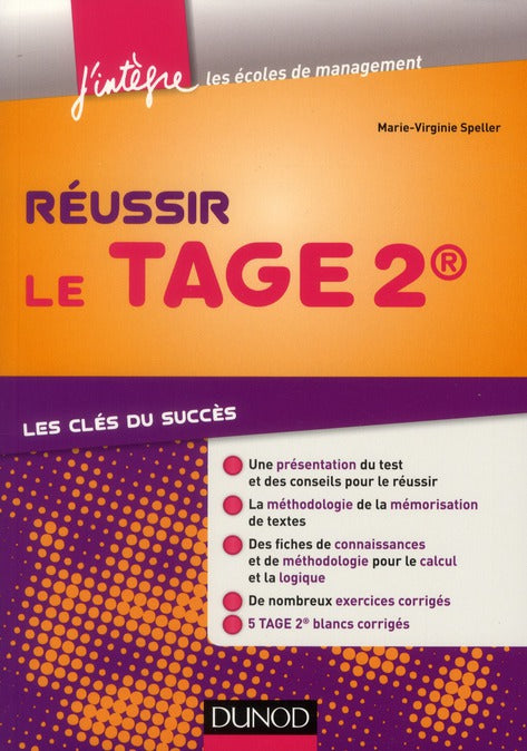 Réussir le TAGE2 ; les clés du succès