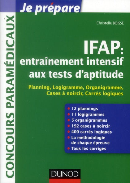 Je prépare : entraînement intensif aux tests d'aptitude IFAP