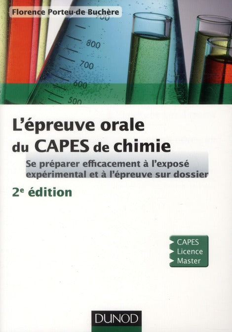 épreuve orale ; Capès de chimie ; se préparer efficacement (2e édition)