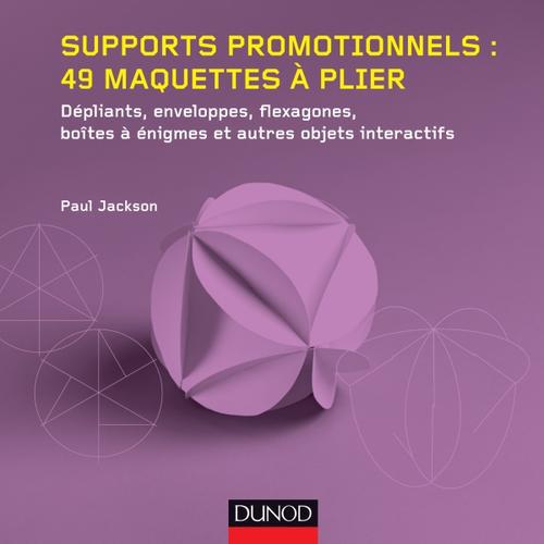 Supports promotionnels ; 49 maquettes à plier
