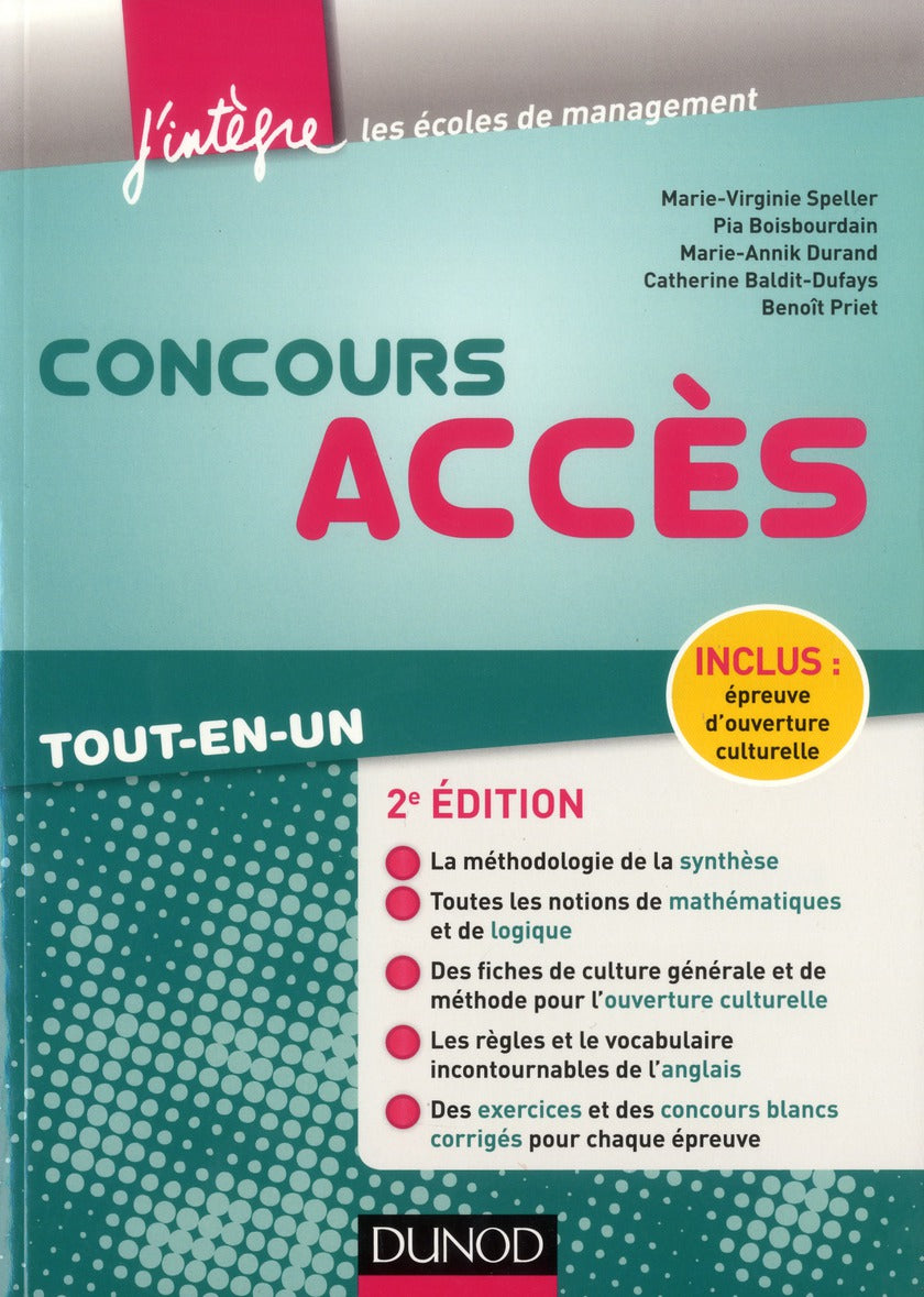Concours ACCES ; tout-en-un (2e édition)