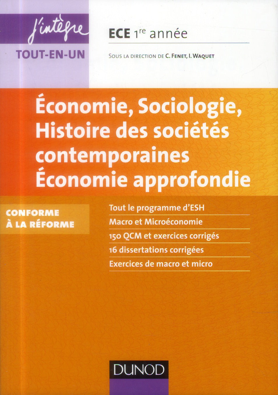 économie, sociologie, histoire des sociétés contemporaines