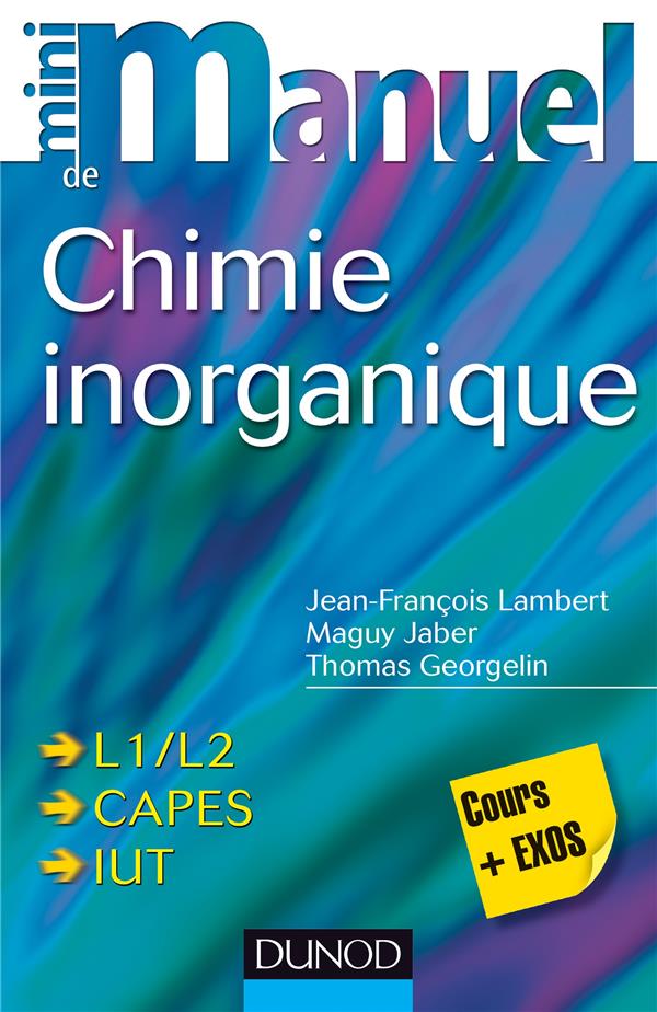 Mini manuel : de chimie inorganique