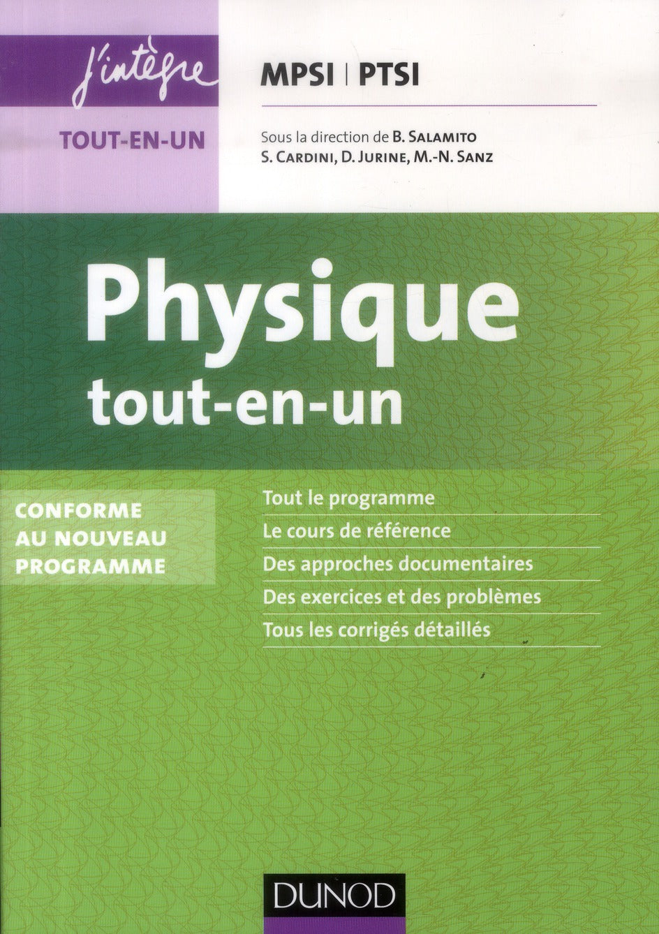 Physique ; MPSI, PTSI ; tout-en-un