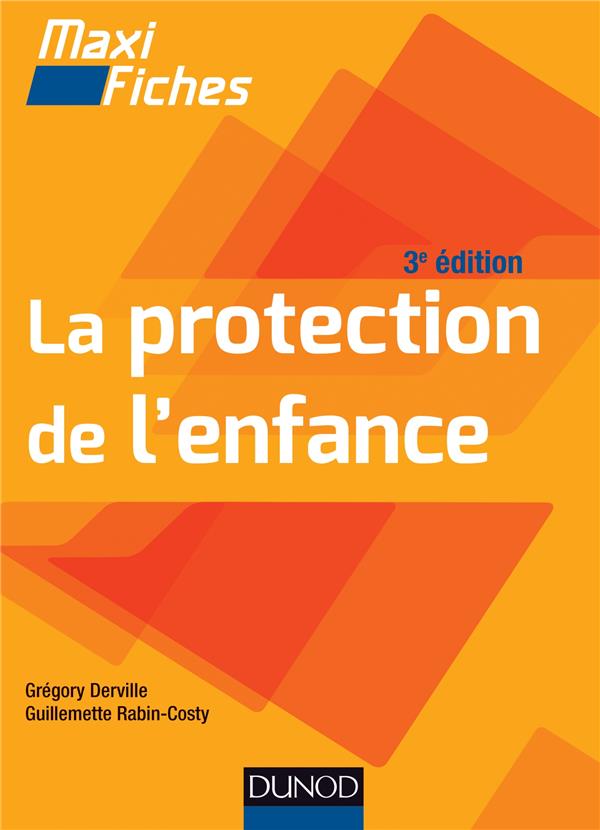 Maxi fiches : la protection de l'enfance (3e édition)
