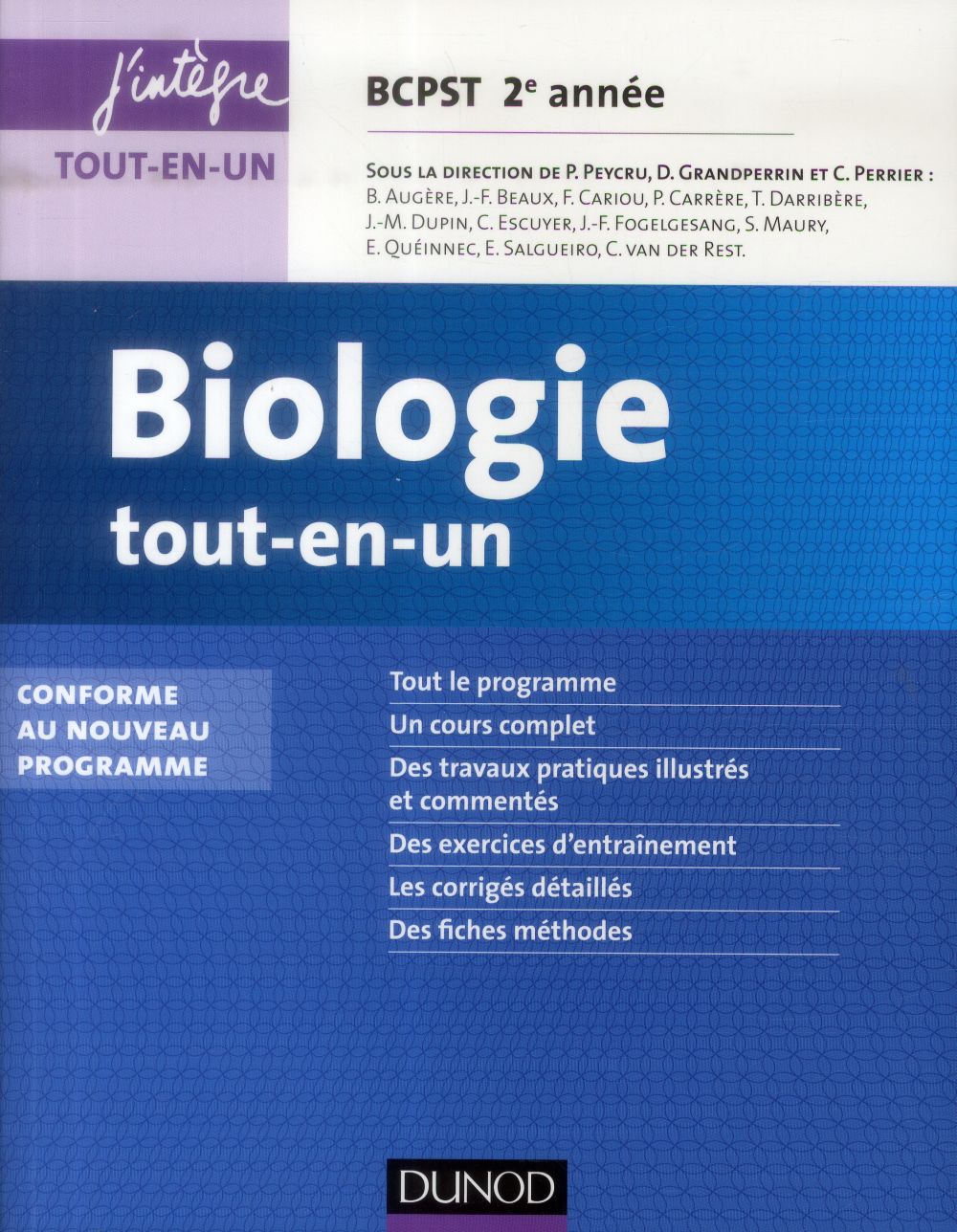 Biologie ; BCPST 2e année ; tout-en-un (3e édition)