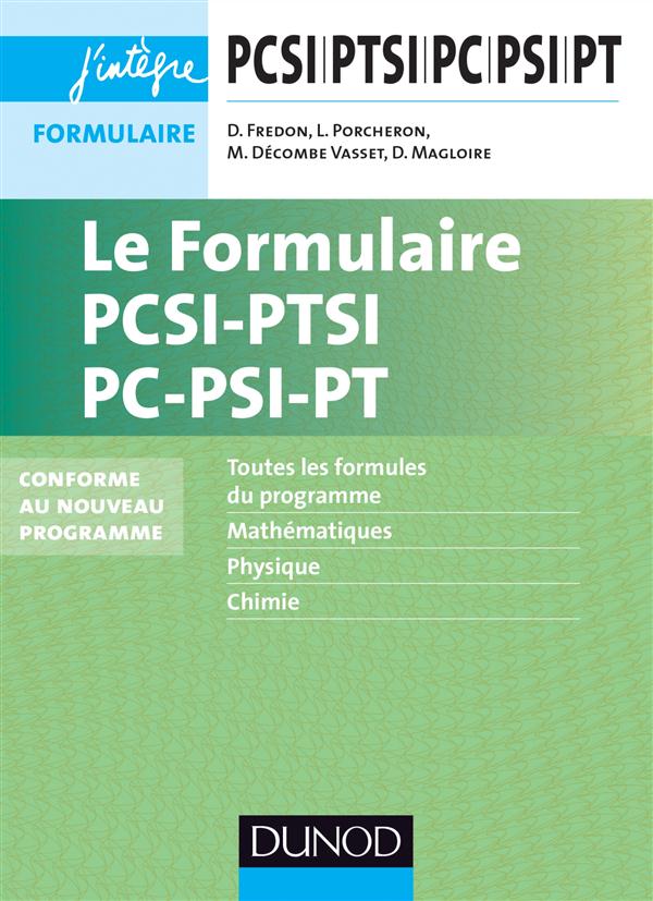 Le formulaire PCSI-PTSI-PC-PSI-PT ; PCSI/PTSI/PC/PSI/PT ; formulaire