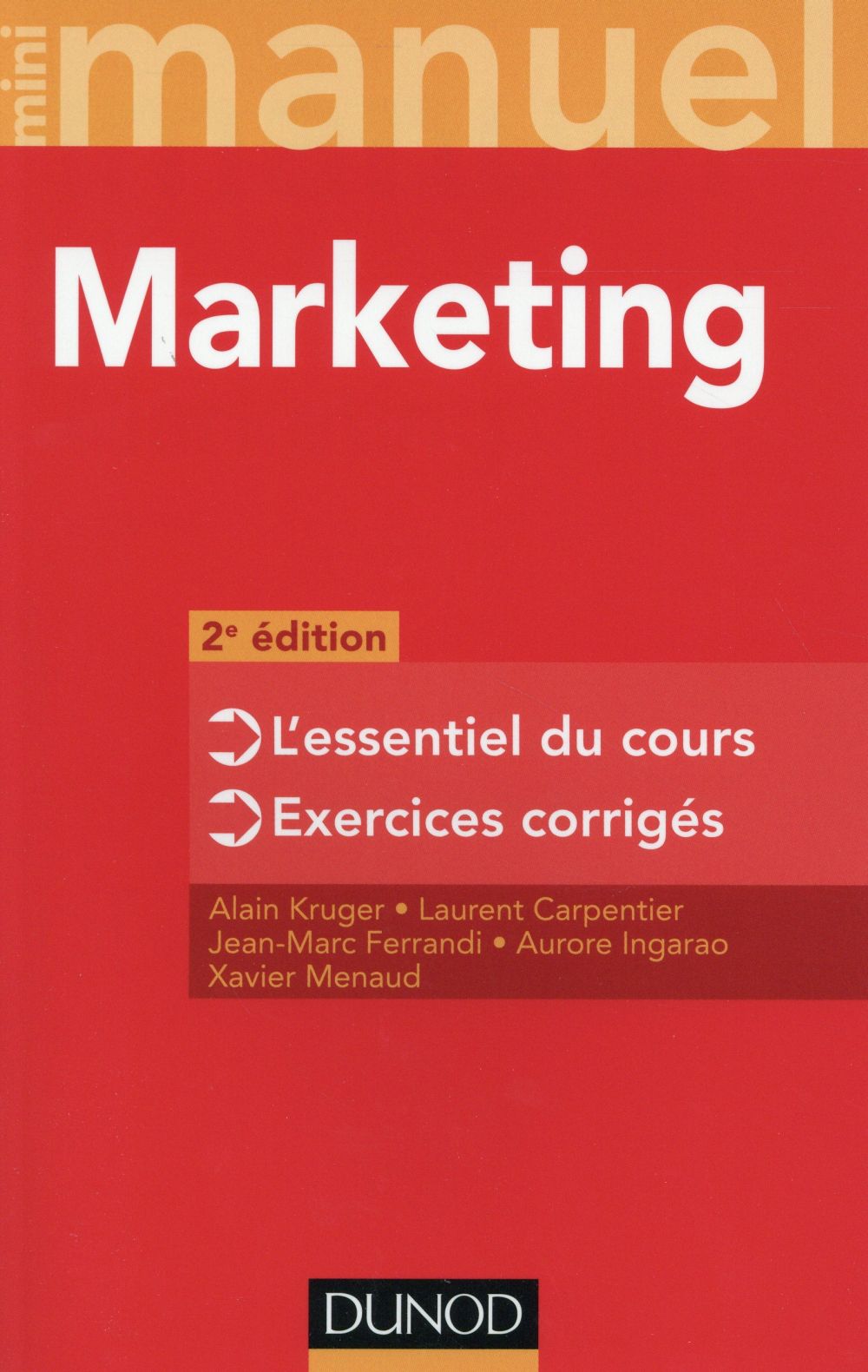 Mini manuel : marketing (2e édition)