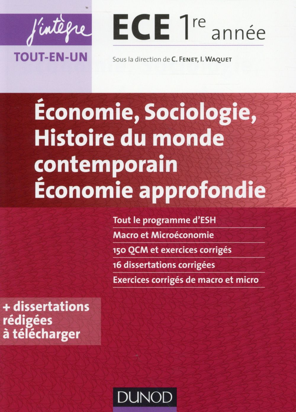 économie ; sociologie ; histoire des sociétés contemporaines ; économie approfondie ; ece 1