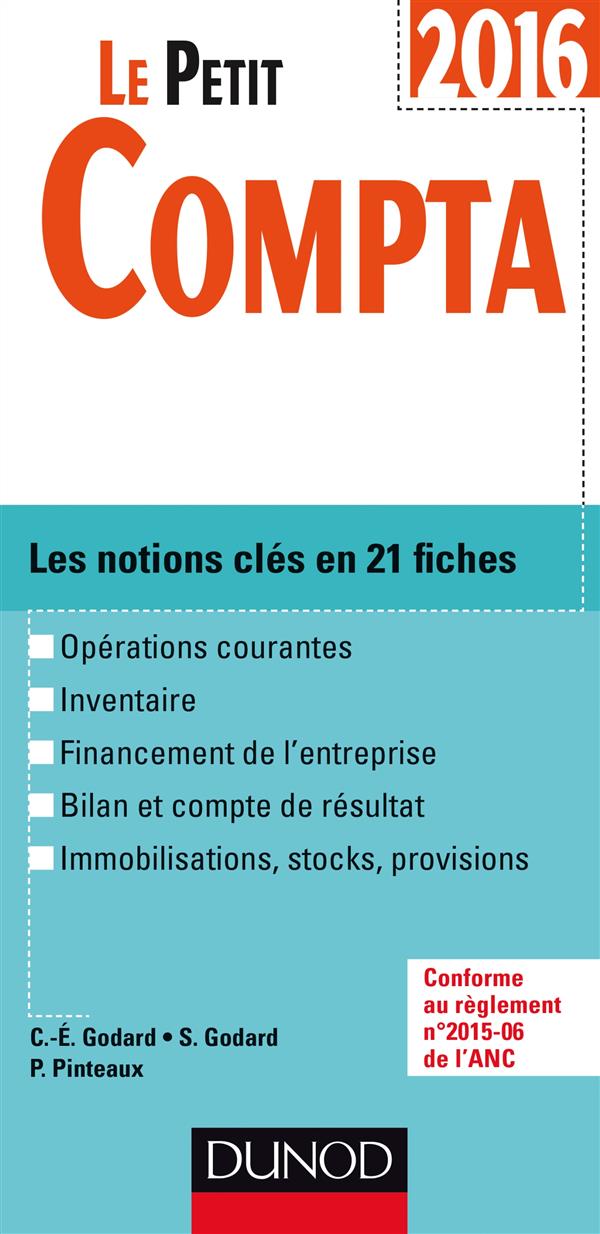 Le petit compta ; les notions clés en 21 fiches (édition 2016)