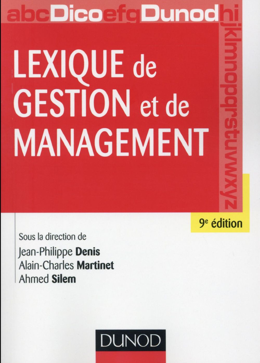 Lexique de gestion et de management (9e édition)